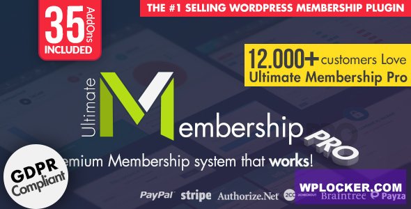 Ultimate Membership Pro WordPress Plugin v12.5