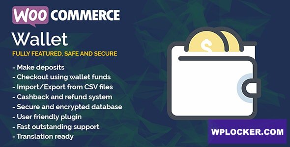 WooCommerce Wallet v3.0.9