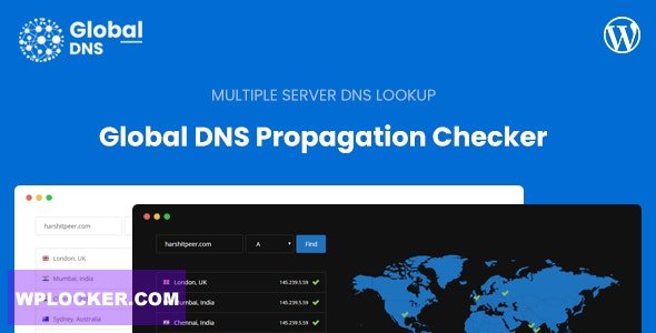 Global DNS v2.8.0 - Multiple Server - DNS Propagation Checker - WP