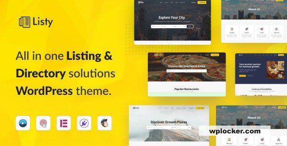 Listy v1.1.0 - Listing & Directory Solutions WordPress Theme