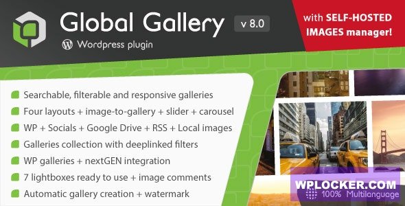 Global Gallery v8.8.1 - Wordpress Responsive Gallery