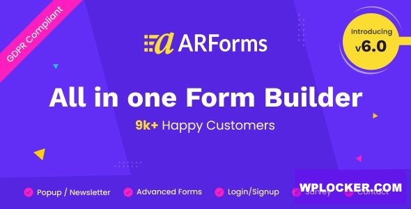 ARForms v6.5 - Wordpress Contact Form Builder Plugin