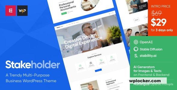 Stakeholder v1.0 - Business WordPress Theme