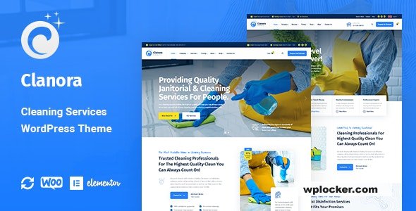 Clanora v1.2.4 - Cleaning Services WordPress Theme
