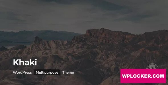 Khaki v2.0.6 - Responsive Multi-Purpose WordPress Theme