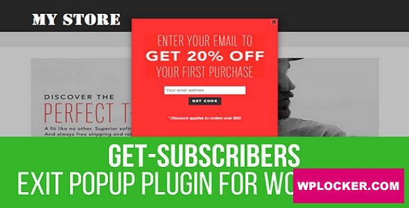 Get Subscribers v1.7.7 - Exit Popup for WordPress