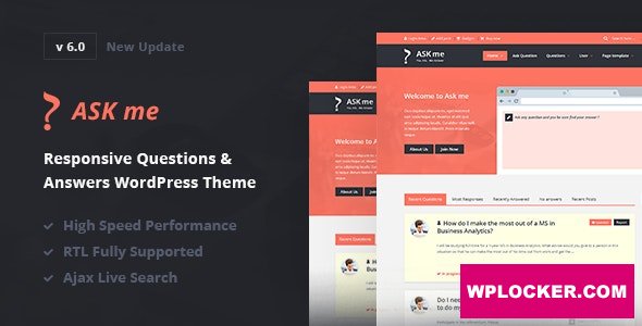 Ask Me v6.4.4 - Responsive Questions & Answers WordPress