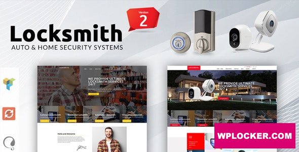 Locksmith v3.5 - Security Systems WordPress Theme