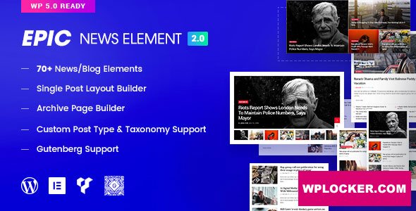 Epic News Elements v2.3.6 NULLED