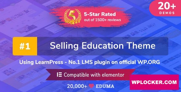 Eduma v4.2.8.2 – Education WordPress Theme NULLED