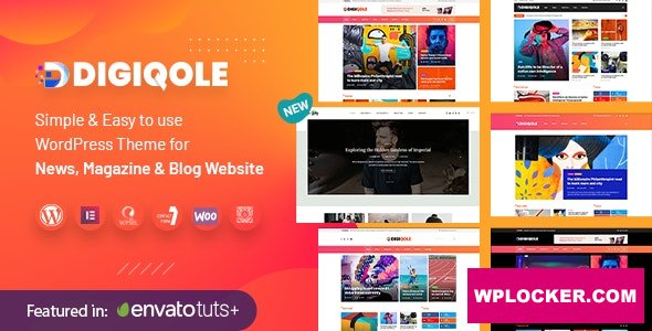 [Download] Digiqole v1.2.5 - News Magazine WordPress Theme