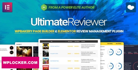 Ultimate Reviewer v2.6.1 - Elementor & WPBakery Page Builder Addon