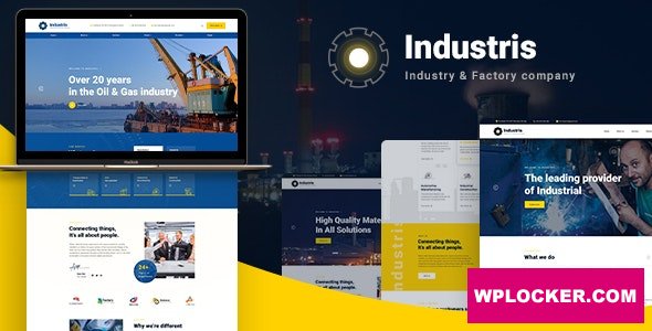 Industris v1.0.7 - Factory & Business WordPress Theme