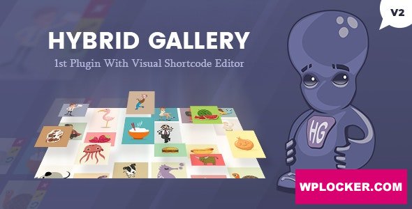 Hybrid Gallery v2.1 - Visual Gallery Plugin for WordPress