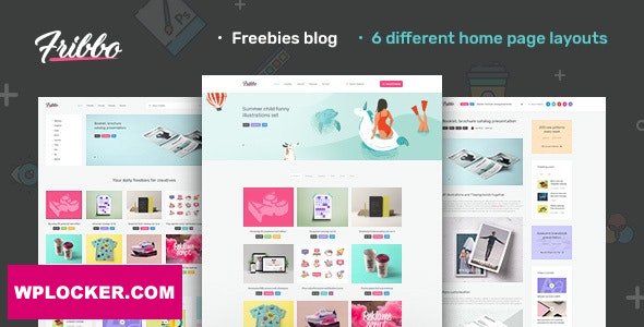 Fribbo v1.0.4 - Freebies Blog WordPress Theme