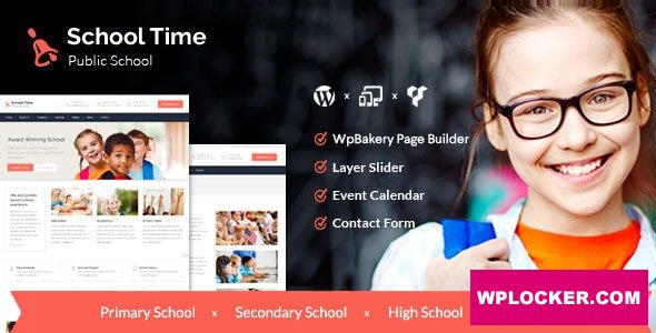 School Time v2.5.0 - Modern Education WordPress Theme