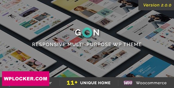 Gon v2.0.9 - Responsive Multi-Purpose Theme