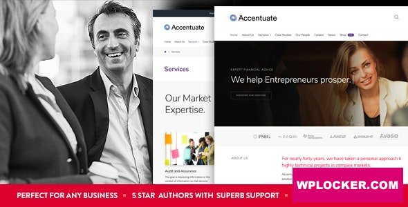 Accentuate v1.1.6 - A Professional Consulting WordPress Theme