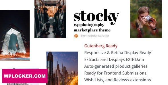 Stocky v2.0 - A Stock Photography Marketplace Theme