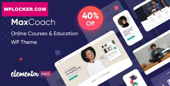[Download] MaxCoach v1.3.1 – Online Courses & Education WP Theme