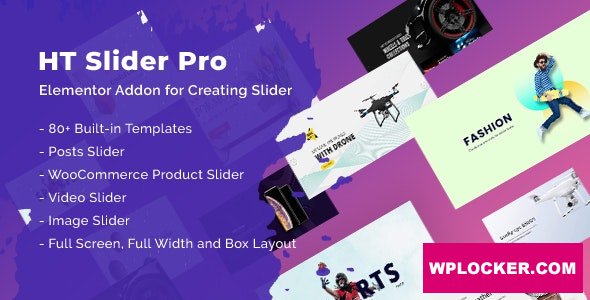 HT Slider Pro For Elementor v1.0.9