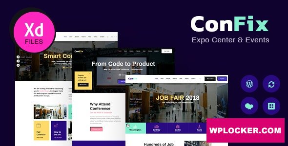 ConFix v1.0.4 - Expo & Events WordPress Theme