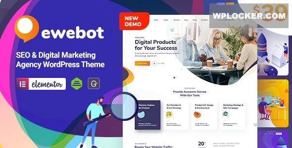 Ewebot v2.0.1 – SEO Digital Marketing Agency NULLED