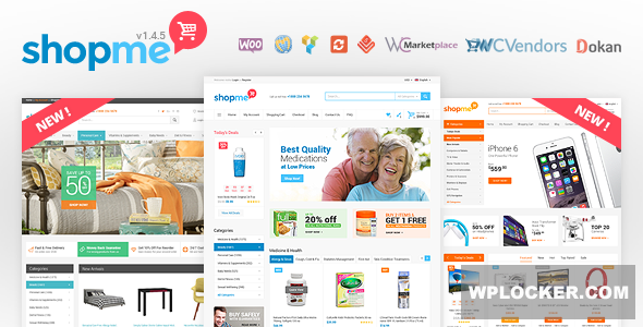 ShopMe v1.5.5 - Woocommerce WordPress Theme