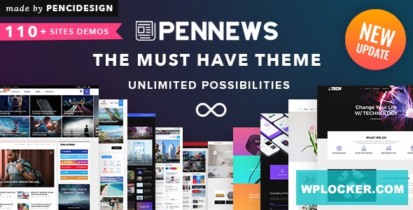PenNews v6.6.1 – News/ Magazine/ Business/ Portfolio NULLED
