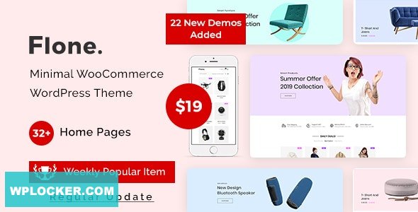 Flone v3.4.5 – Minimal WooCommerce WordPress Theme