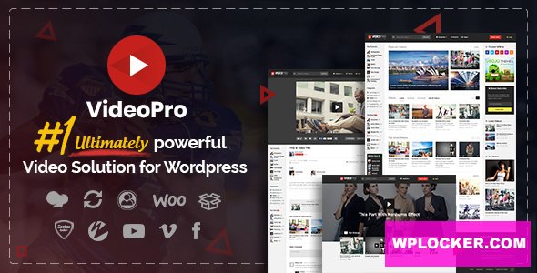 VideoPro v2.3.7.8 - Video WordPress Theme
