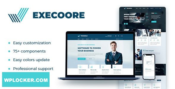 Execoore v1.4.7 - Technology And Fintech Theme