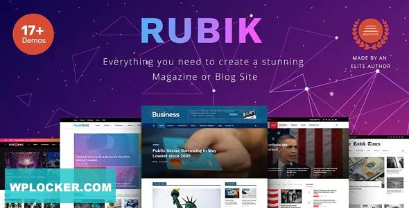 Rubik v2.0 - A Perfect Theme for Blog Magazine Website