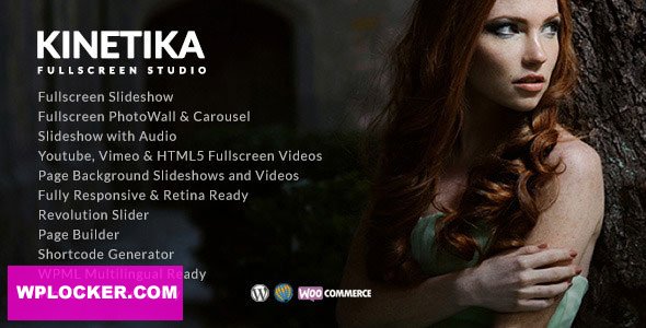 Kinetika v5.6 - Fullscreen Photography Theme