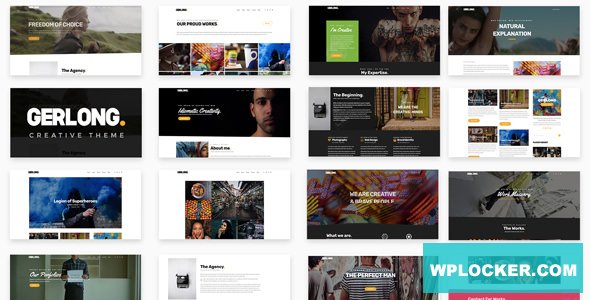 Gerlong v1.1.4 - Responsive One Page & Multi Page Theme