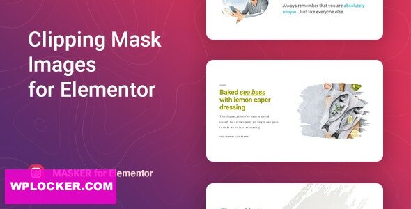 Masker v1.0.1 - Clipping Mask for Elementor