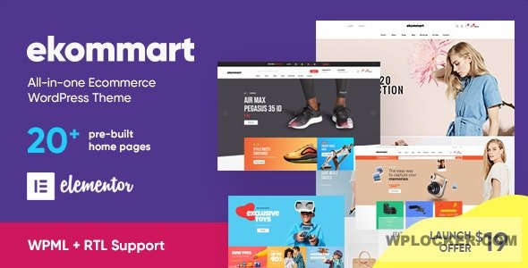 ekommart v1.5.3 - All-in-one eCommerce WordPress Theme