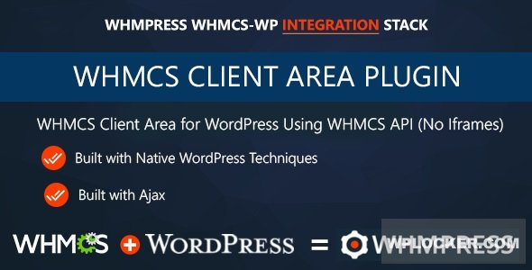 WHMCS Client Area for WordPress by WHMpress v3.4.1