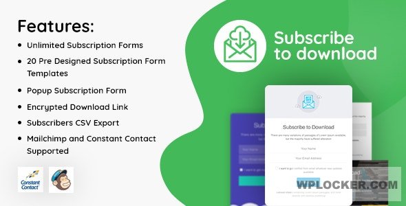 Subscribe to Download v1.1.2 - An advanced subscription plugin for WordPress