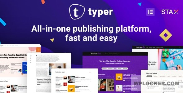 [Free Download] Typer v1.8.2 – Amazing Blog and Multi Author Publishing Theme NULLED
