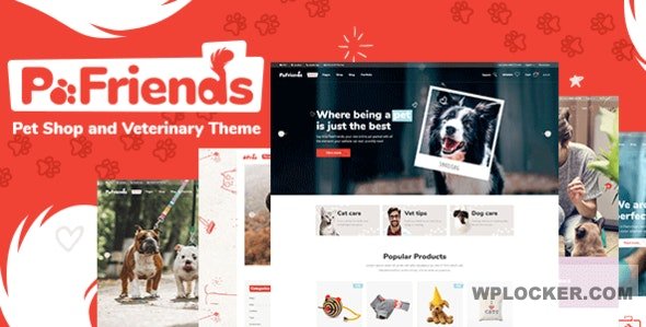 PawFriends v1.0 - Pet Shop and Veterinary Theme