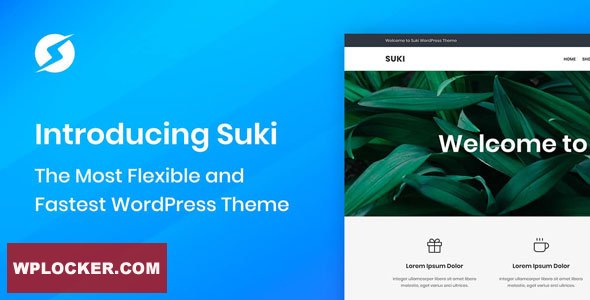 Suki Pro v1.2.10 - Flexible & Lightweight WordPress Theme