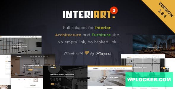 InteriArt v2.8.9 - Furniture & Interior WordPress Theme