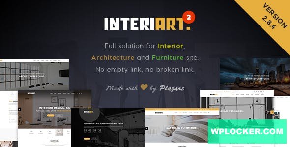 InteriArt v2.9.0 - Furniture & Interior WordPress Theme