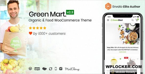 GreenMart v2.4.0 - Organic & Food WooCommerce WordPress Theme