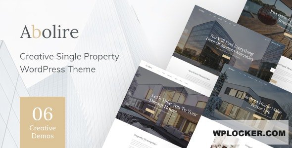 Abolire v1.0.7 - Single Property WordPress Theme