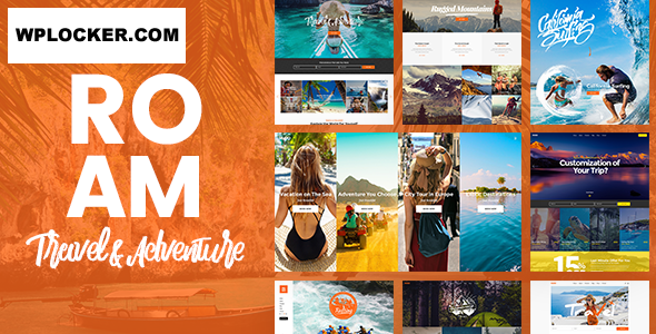 Roam v1.7.1 - Travel and Tourism WordPress Theme