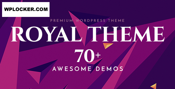 Royal v6.3 - Multi-Purpose WordPress Theme