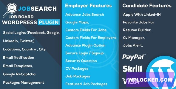JobSearch - 1.5.0 - WP Job Board WordPress Plugin