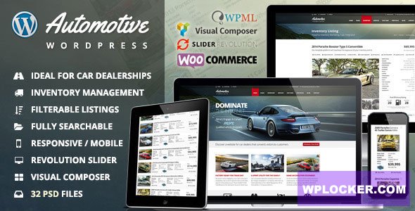 Automotive v12.5 - Car Dealership Business WordPress Theme